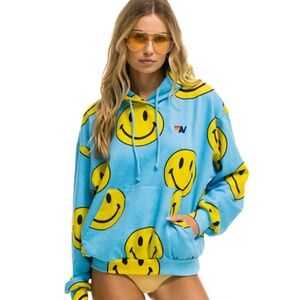 Aviator Nation Smiley Hoodie